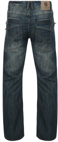Kam Jeans Ricky Relaxed Fit - Traperice & hlače - Muške Traperice i Hlače Veliki Brojevi