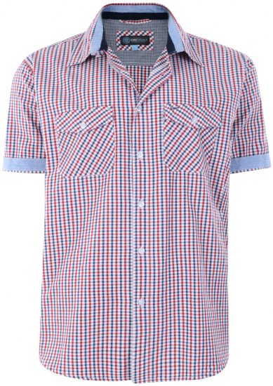 Kam Jeans Gingham Shirt - Košulje - Muške Košulje Veliki Brojevi