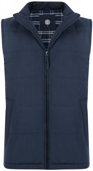 Kam Jeans Bodywarmer Navy - Jakne - Muške Jakne Veliki Brojevi
