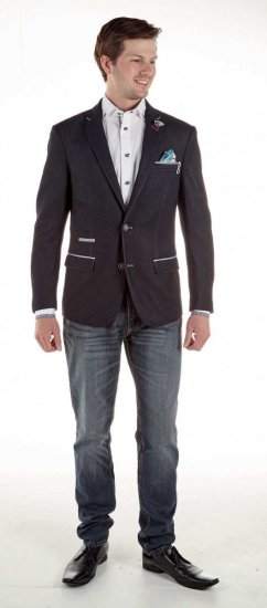 D555 Curt Blazer - Odijela - Muška Odijela Veliki Brojevi