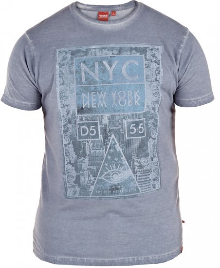 D555 Kelsey T-shirt - Majice Kratkih Rukava - Muške Majice Kratkih Rukava Veliki Brojevi 