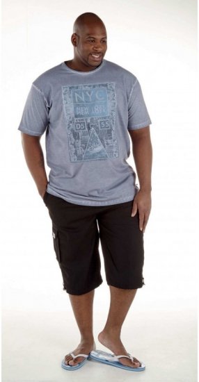 D555 Kelsey T-shirt - Majice Kratkih Rukava - Muške Majice Kratkih Rukava Veliki Brojevi 