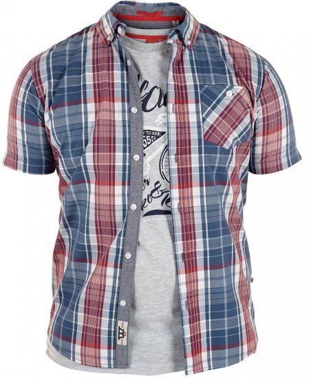 D555 Vincent Tee+Shirt - Košulje - Muške Košulje Veliki Brojevi
