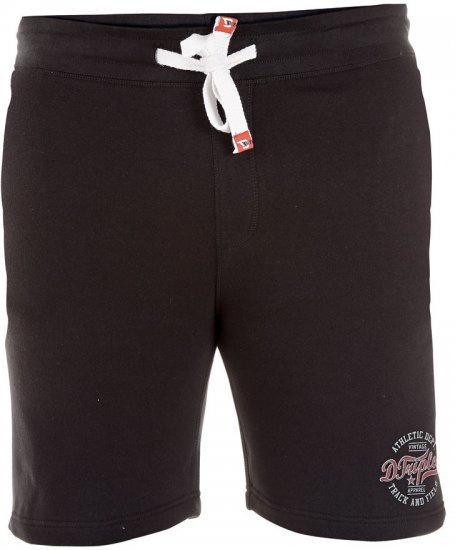 D555 Troy Black Short - Sportske hlače & kratke - Muške Trenirke Veliki Brojevi
