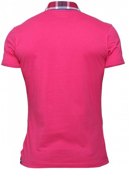 Mish Mash Polo Vinny Pink - Polo majice - Muške Polo Majice Veliki Brojevi