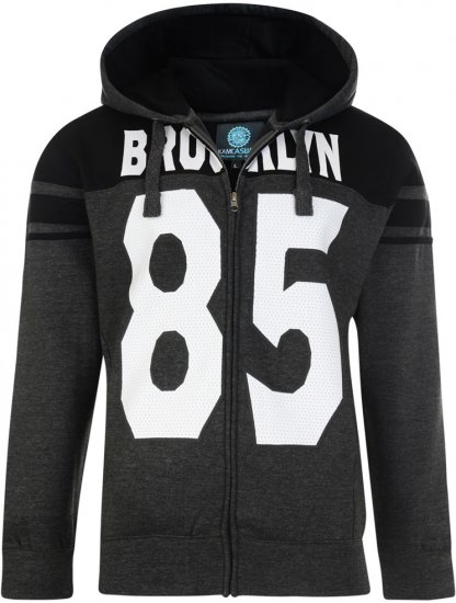 KBS Brooklyn Hoody Charcoal - Puloveri & dukserice - Muške Puloveri & dukserice veliki brojevi
