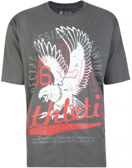 Kam Jeans Twin Pack League Tee - Majice Kratkih Rukava - Muške Majice Kratkih Rukava Veliki Brojevi 