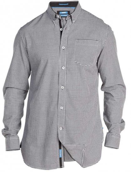 D555 Garret Shirt With Contrast Details - Košulje - Muške Košulje Veliki Brojevi