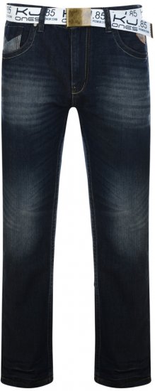 Kam Jeans Hugo-Belted Fashion Jeans - Traperice & hlače - Muške Traperice i Hlače Veliki Brojevi