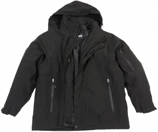 Marc & Mark Basel Tech-winter jacket Black - Jakne - Muške Jakne Veliki Brojevi