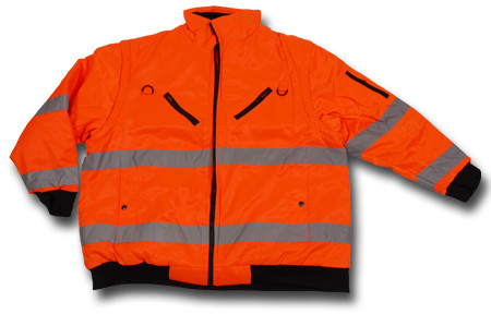 Marc & Mark Hi-Vis Work-jacket/vest Orange - Radna odjeća - Radna Odjeća Veliki Brojevi