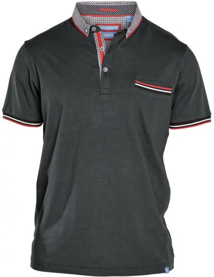 D555 ALLEN Short Sleeve Polo - Polo majice - Muške Polo Majice Veliki Brojevi