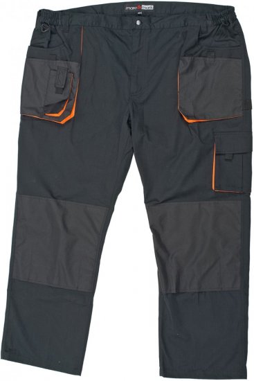 Marc & Mark Work-pants Black - Radna odjeća - Radna Odjeća Veliki Brojevi
