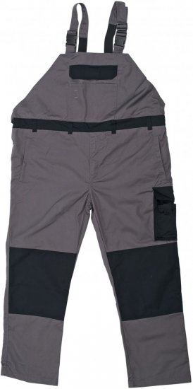 Marc & Mark Work-bib Grey - Radna odjeća - Radna Odjeća Veliki Brojevi