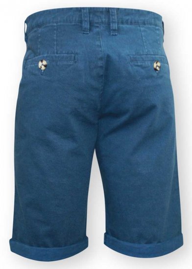 D555 Bruce Chino Short Blue - Kratke hlače - Muške Kratke Hlače Veliki Brojevi 