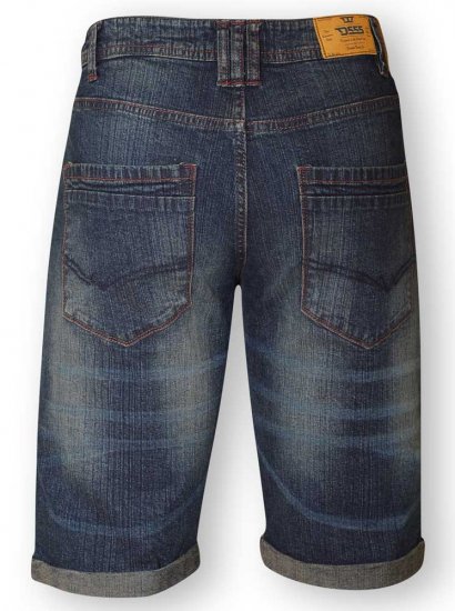 D555 Dillan Stretch Denim Short - Kratke hlače - Muške Kratke Hlače Veliki Brojevi 