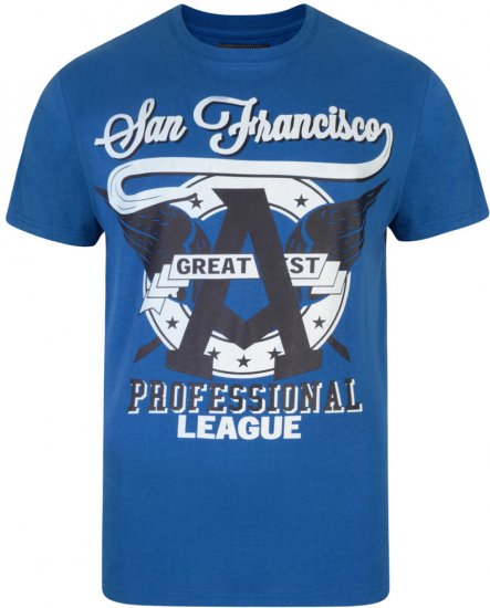 Kam Jeans San Francisco State 2-pack T-shirt - Majice Kratkih Rukava - Muške Majice Kratkih Rukava Veliki Brojevi 