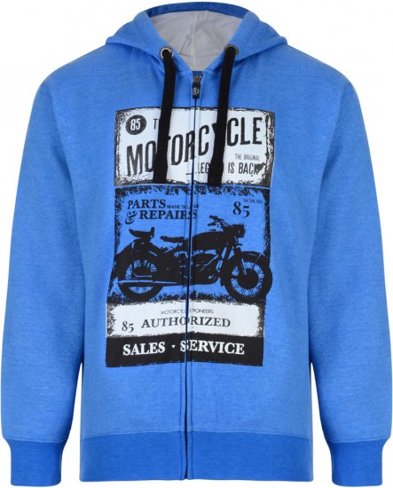 Kam Jeans 790 Motorcycle Hoodie - Puloveri & dukserice - Muške Puloveri & dukserice veliki brojevi
