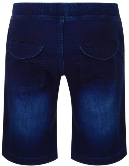 Kam Jeans Knitted Denim Shorts - Kratke hlače - Muške Kratke Hlače Veliki Brojevi 