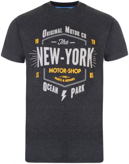 Kam Jeans New York Tee - Majice Kratkih Rukava - Muške Majice Kratkih Rukava Veliki Brojevi 