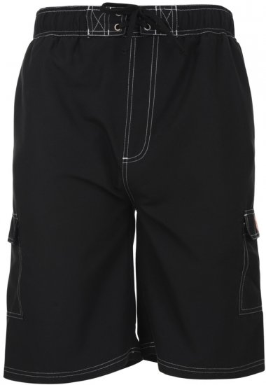 Motley Denim Swim Shorts Black - Donje rublje & kupaće hlače - muške donje rublje veliki brojevi