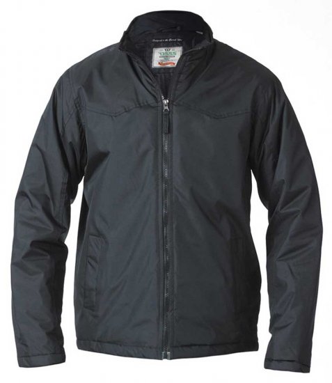 D555 Rayford Light Padded Jacket Black - Jakne - Muške Jakne Veliki Brojevi