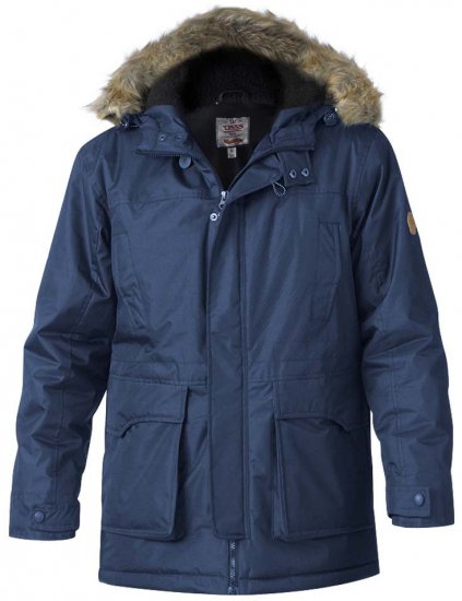 D555 Lovett Parka Navy - Jakne - Muške Jakne Veliki Brojevi