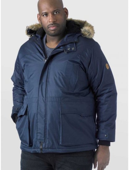 D555 Lovett Parka Navy - Jakne - Muške Jakne Veliki Brojevi