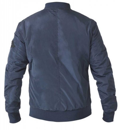 D555 Pedro Bomber Jacket Navy - Jakne - Muške Jakne Veliki Brojevi