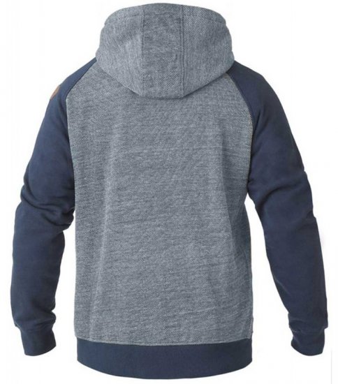 D555 Cristiano Hoodie Blue/Navy - Puloveri & dukserice - Muške Puloveri & dukserice veliki brojevi