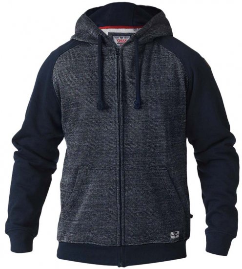 D555 Cristiano Hoodie Grey/Black - Puloveri & dukserice - Muške Puloveri & dukserice veliki brojevi