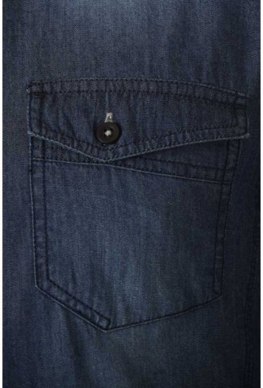 D555 Tobias LS Vintage Denim Shirt - Košulje - Muške Košulje Veliki Brojevi