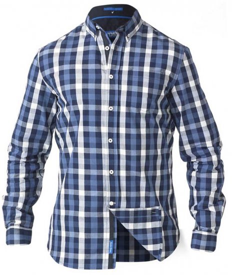 D555 Webber LS Shirt - Košulje - Muške Košulje Veliki Brojevi