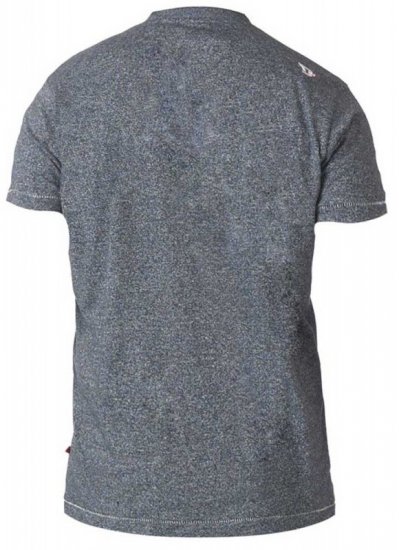 D555 Lorne T-shirt Grey Twist - Majice Kratkih Rukava - Muške Majice Kratkih Rukava Veliki Brojevi 