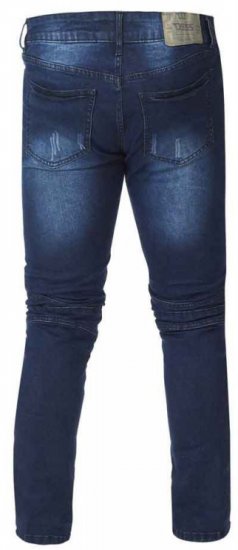 D555 Troy Tapered Fit Biker Jeans - Traperice & hlače - Muške Traperice i Hlače Veliki Brojevi