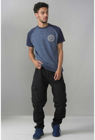 D555 Spencer T-shirt Navy - Majice Kratkih Rukava - Muške Majice Kratkih Rukava Veliki Brojevi 