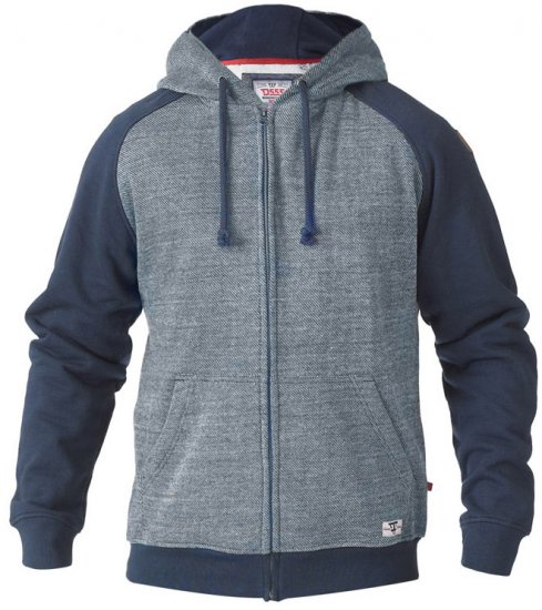 D555 Cristiano Hoodie Blue/Navy - Puloveri & dukserice - Muške Puloveri & dukserice veliki brojevi