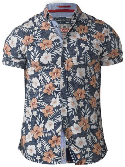 D555 Huxley Hawaii Shirt - Košulje - Muške Košulje Veliki Brojevi