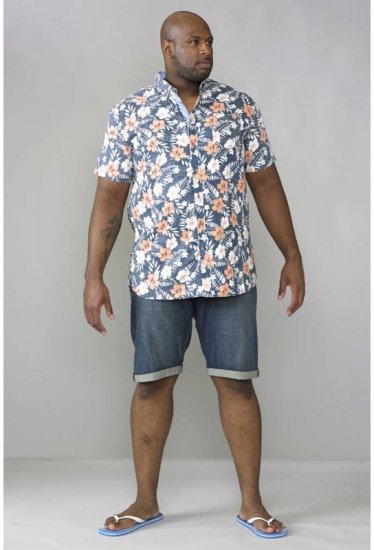 D555 Huxley Hawaii Shirt - Košulje - Muške Košulje Veliki Brojevi