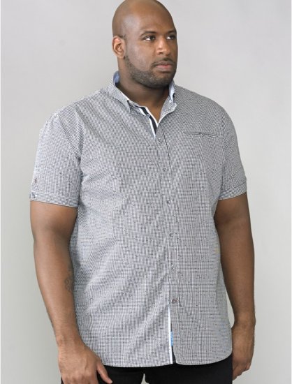 D555 Skyler Short Sleeve Shirt - Košulje - Muške Košulje Veliki Brojevi