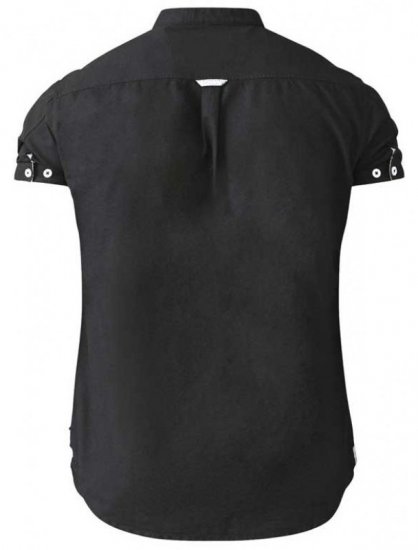 D555 Dwight Short Sleeve Shirt Black - Košulje - Muške Košulje Veliki Brojevi
