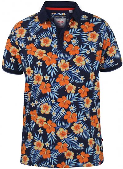 D555 Cyprus Hawaii Polo Shirt - Polo majice - Muške Polo Majice Veliki Brojevi