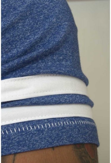 D555 Ignite T-shirt Blue - Majice Kratkih Rukava - Muške Majice Kratkih Rukava Veliki Brojevi 