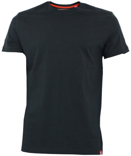 D555 Callum T-shirt Black - Majice Kratkih Rukava - Muške Majice Kratkih Rukava Veliki Brojevi 
