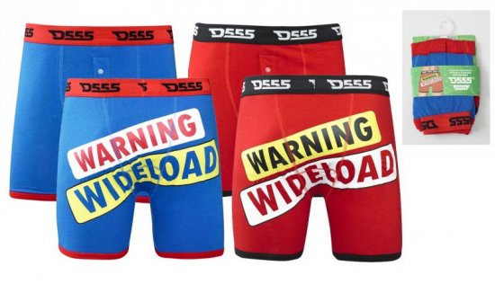 D555 Novelty Boxershorts 2-pack - Donje rublje & kupaće hlače - muške donje rublje veliki brojevi
