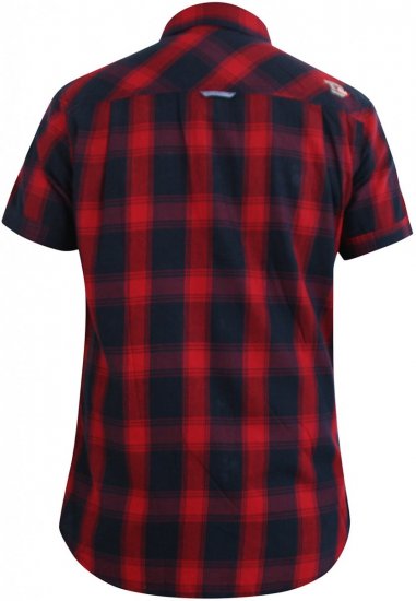 D555 Oliver Short Sleeve Shirt - Košulje - Muške Košulje Veliki Brojevi