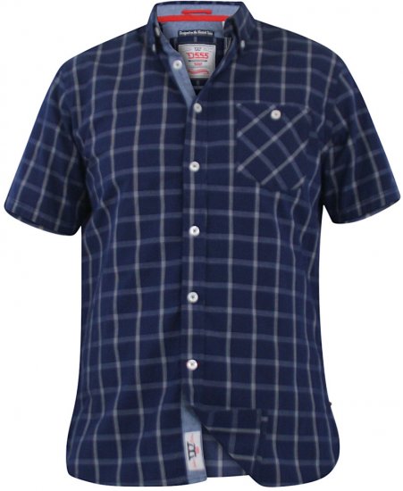 D555 Liberty Short Sleeve Shirt & T-shirt Combo - Košulje - Muške Košulje Veliki Brojevi