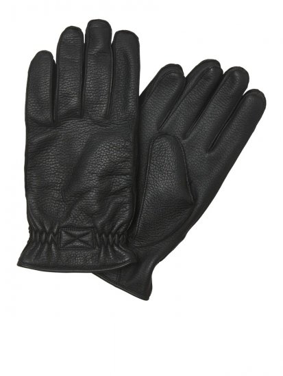 Jack & Jones Wayne Kožne rukavice Crna - Rukavice - 