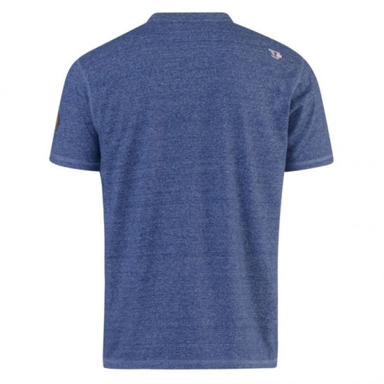 D555 Daniel Grandad T-shirt Denim - Majice Kratkih Rukava - Muške Majice Kratkih Rukava Veliki Brojevi 