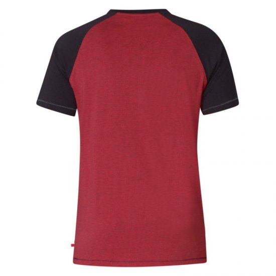 D555 Jarvis T-shirt Red - Majice Kratkih Rukava - Muške Majice Kratkih Rukava Veliki Brojevi 